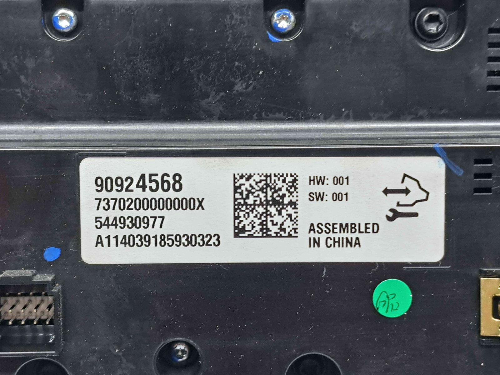 Panou comanda clima Opel Insignia A Facelift [Fabr 2008-2016] 90924568 - imagine 4