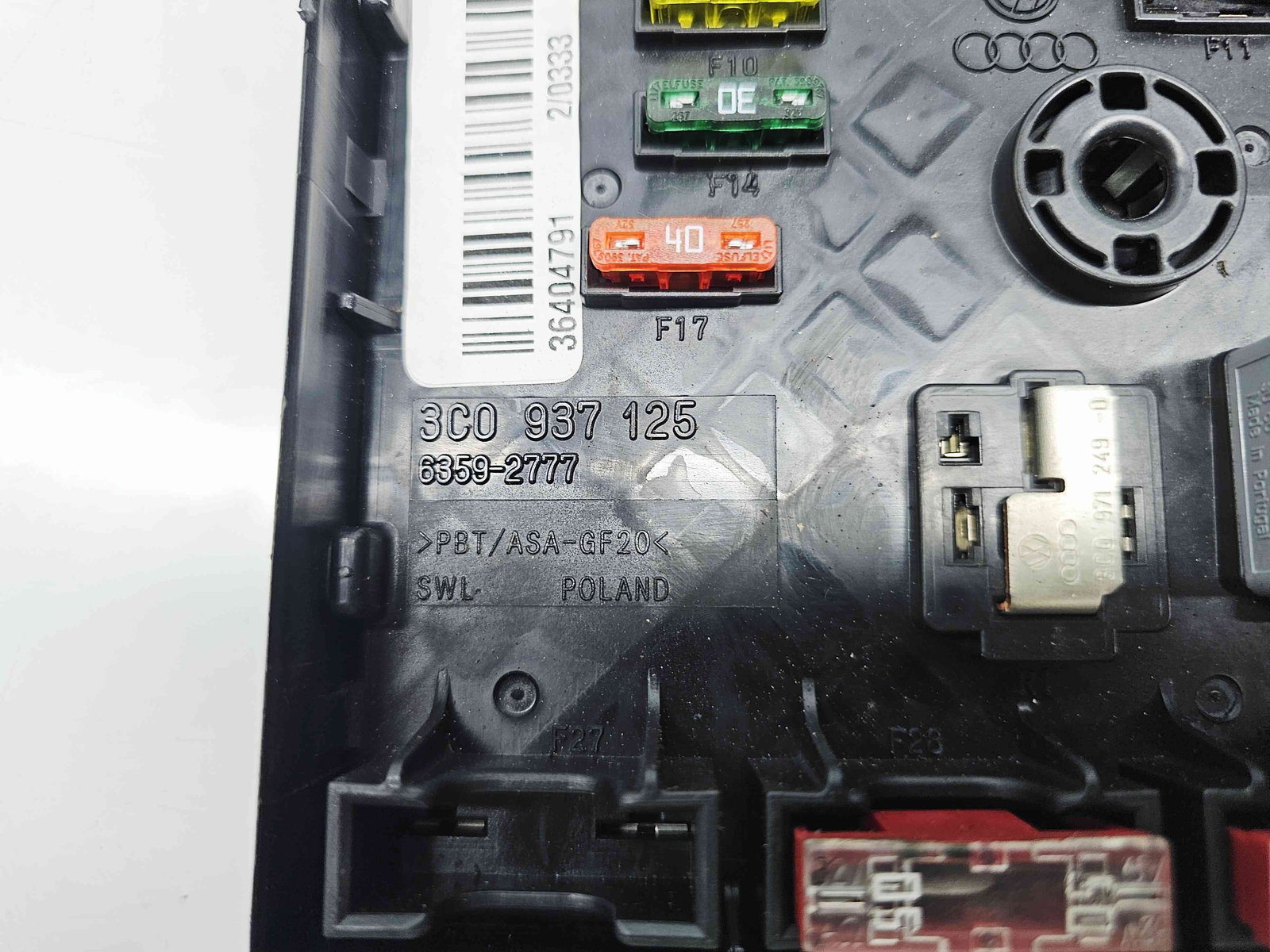 Panou sigurante Volkswagen Passat B7 (362) [Fabr 2010-2014] 3C0937125 - imagine 2