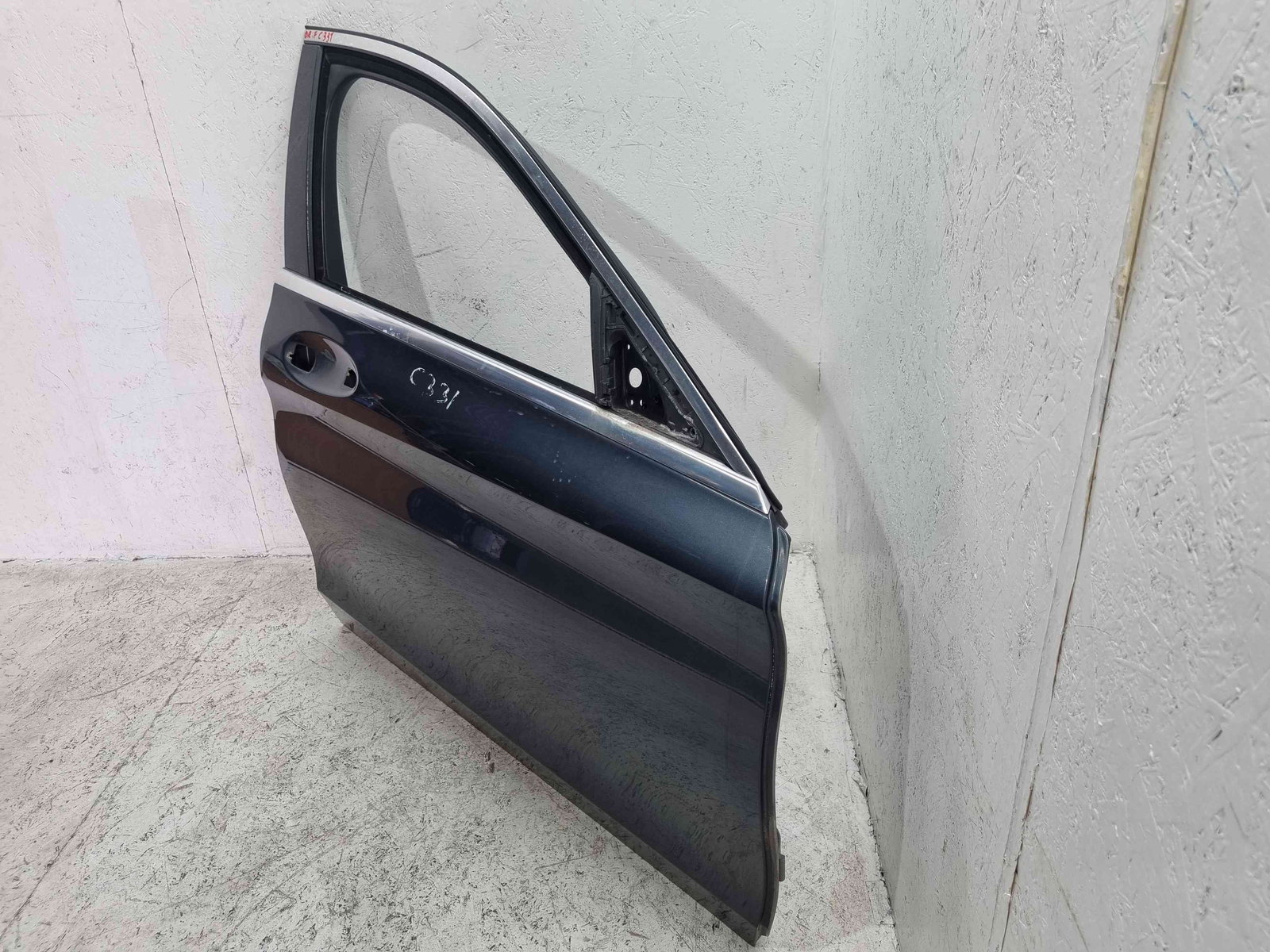 Usa dreapta fata Mercedes Clasa C (W205) [Fabr 2014-prezent] 755 Gri Tenorit - imagine 2