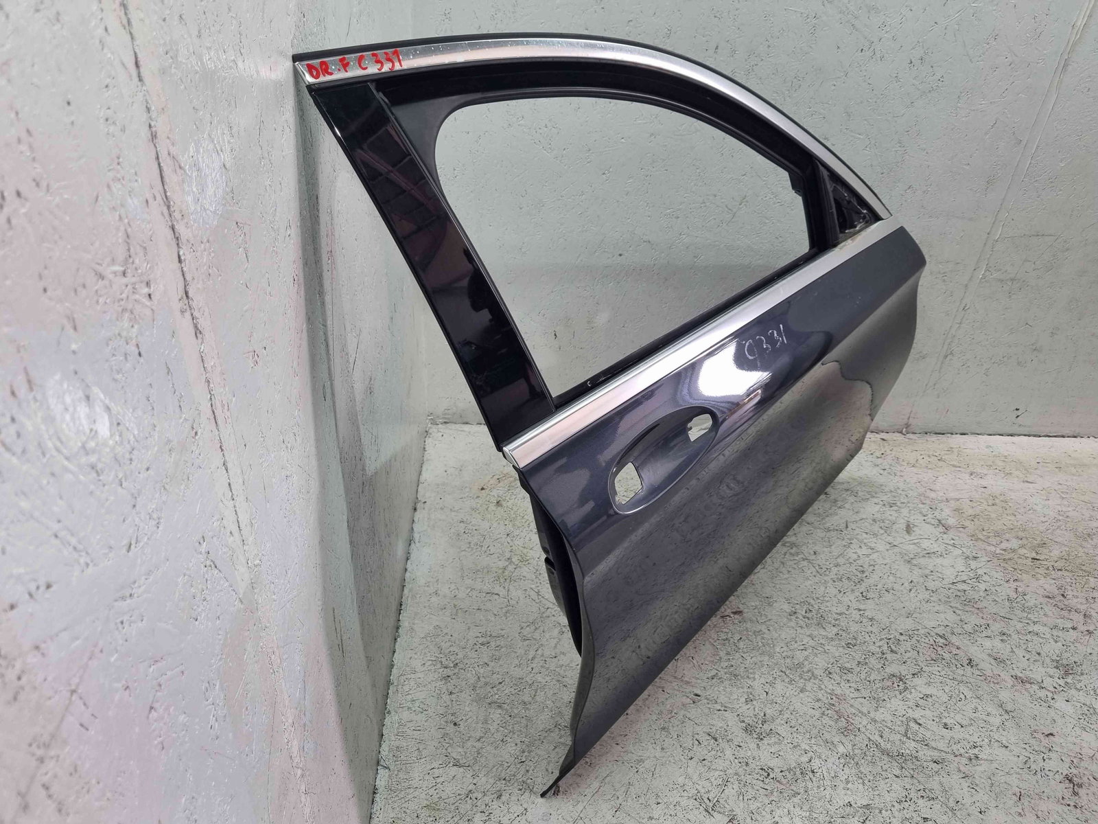 Usa dreapta fata Mercedes Clasa C (W205) [Fabr 2014-prezent] 755 Gri Tenorit - imagine 3