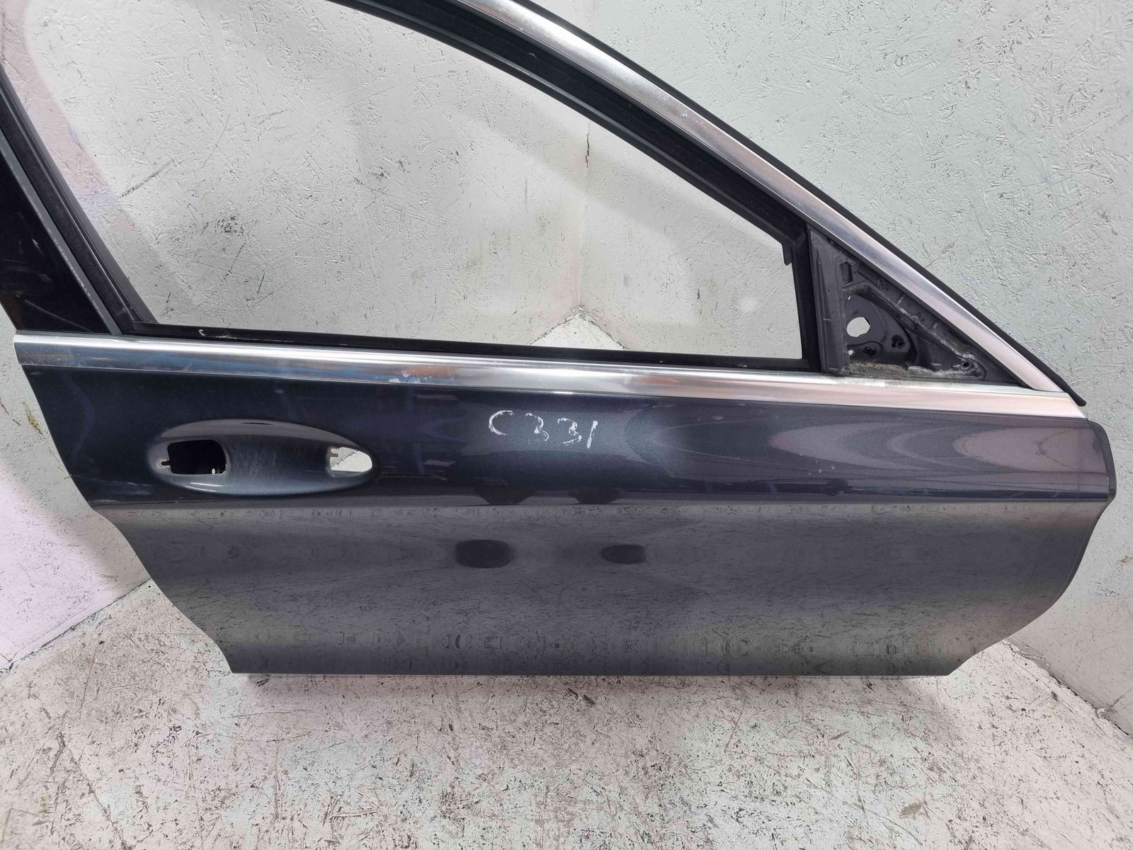 Usa dreapta fata Mercedes Clasa C (W205) [Fabr 2014-prezent] 755 Gri Tenorit - imagine 4