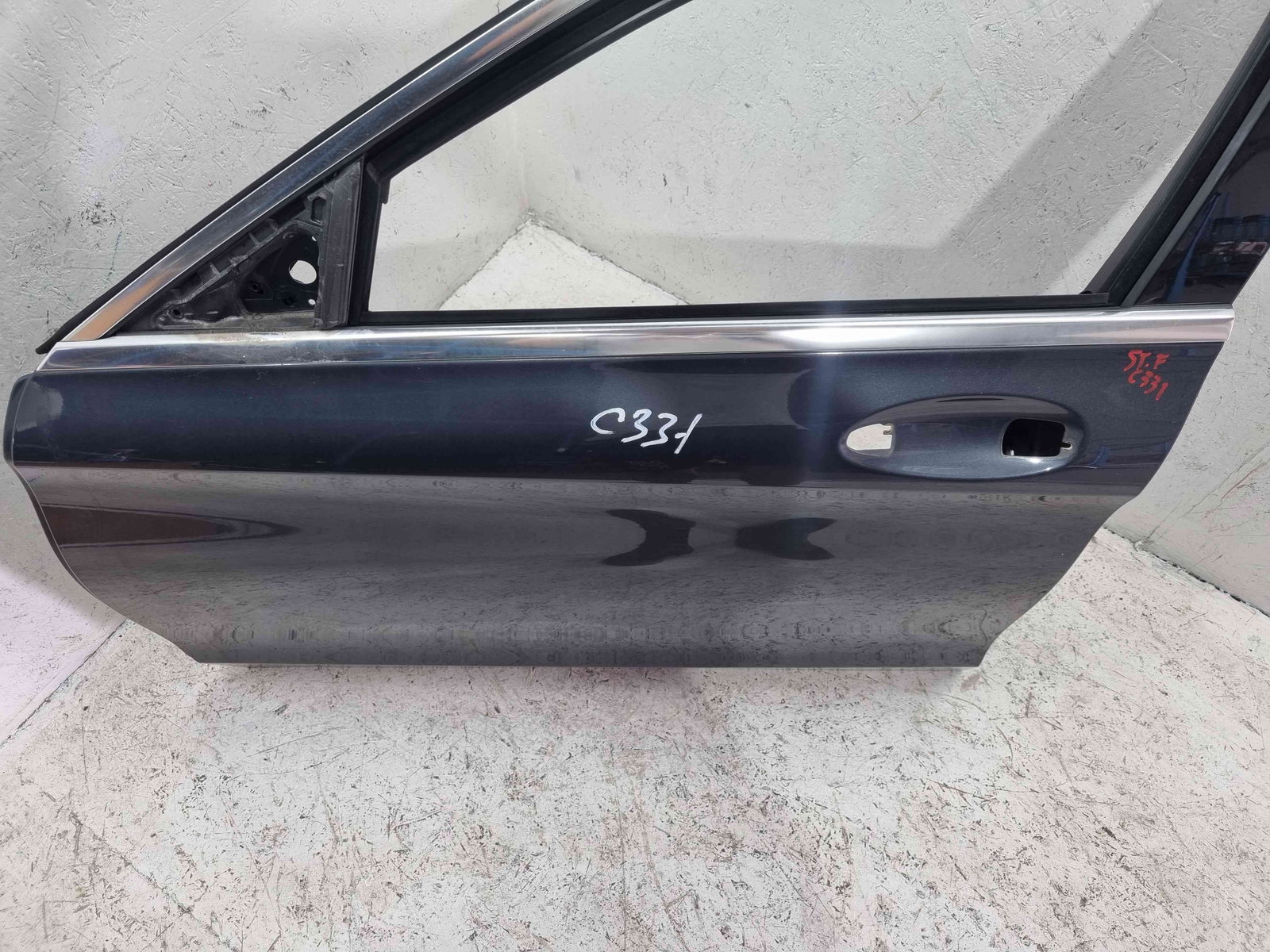 Usa stanga fata Mercedes Clasa C (W205) [Fabr 2014-prezent] 755 Gri Tenori - imagine 3