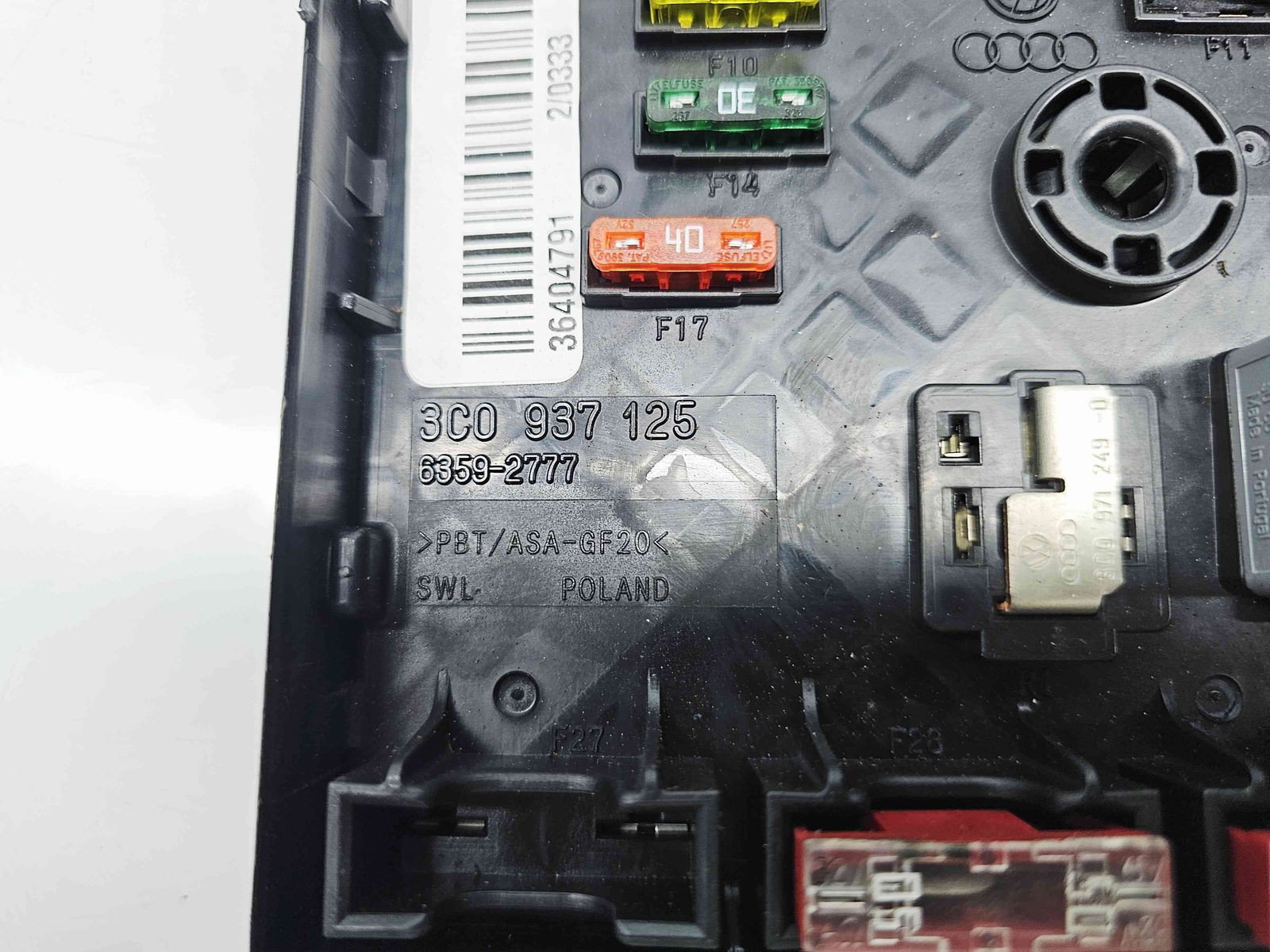 Panou sigurante Volkswagen Passat B6 (3C2) [Fabr 2005-2010] 3C0937125 - imagine 5