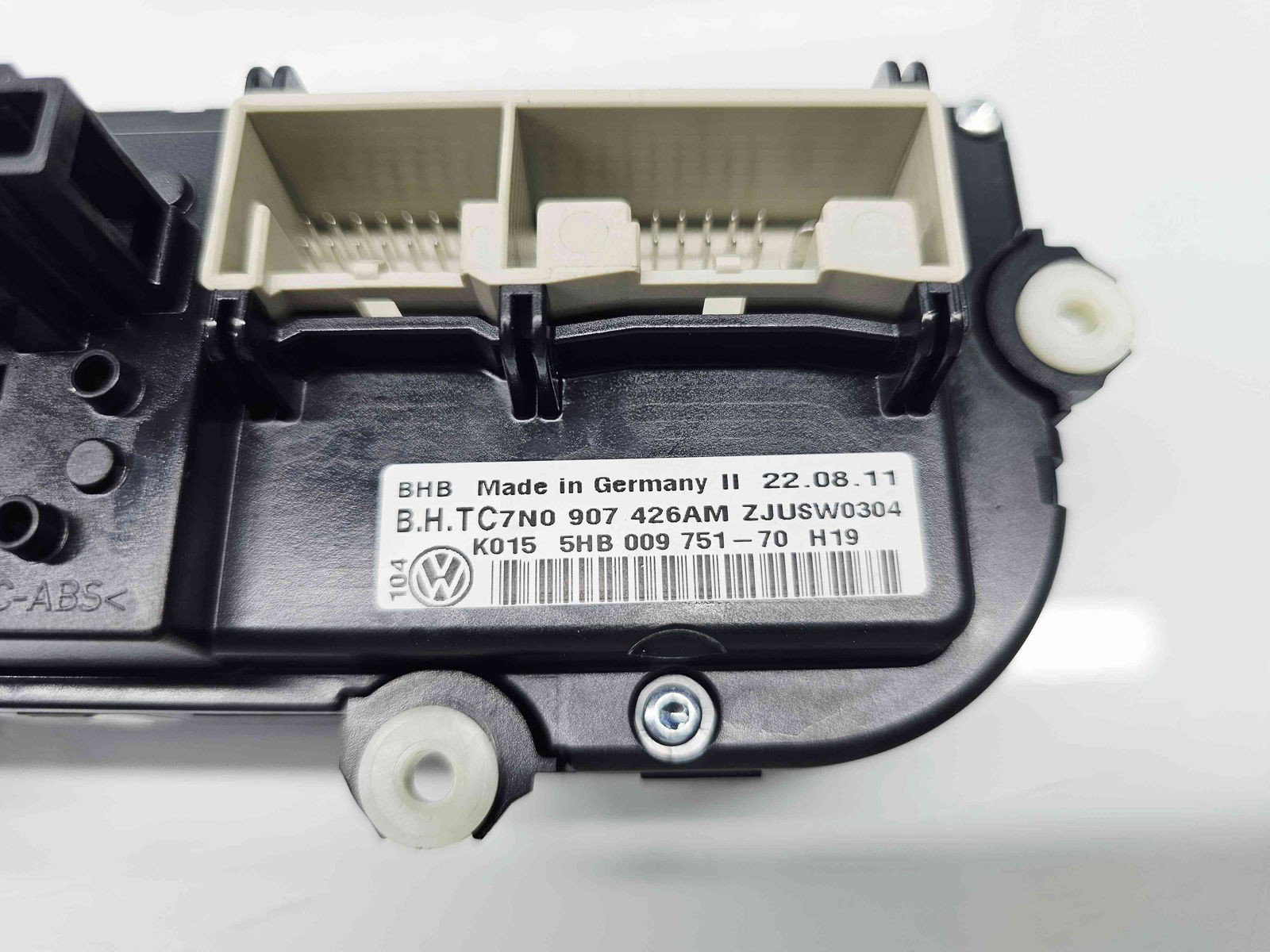 Panou comanda clima Volkswagen Golf 6 (5K1) [Fabr 2009-2013] 7N0907426AM - imagine 2