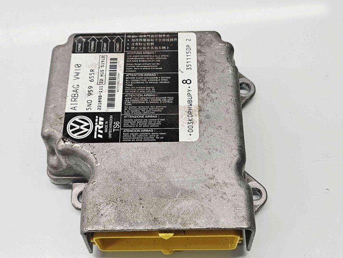 Calculator airbag  Volkswagen Passat CC (357) [Fabr 2008-2012] 5N0959655R 2.0 TDI CFFB 103KW / 140CP