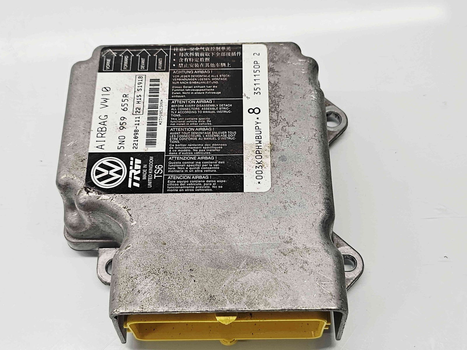 Calculator airbag Seat Leon (1P1) [Fabr 2005-2011] 5N0959655R 2.0 TDI CFFB 103KW / 140CP - imagine 1