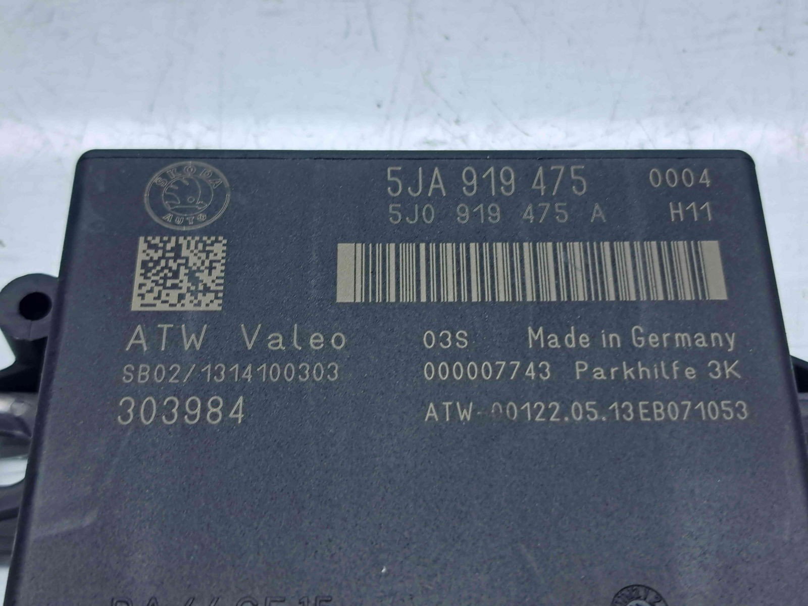 Modul senzori parcare Seat Toledo 4 (KG3) [Fabr 2012-2018] 5JA919475 - imagine 4