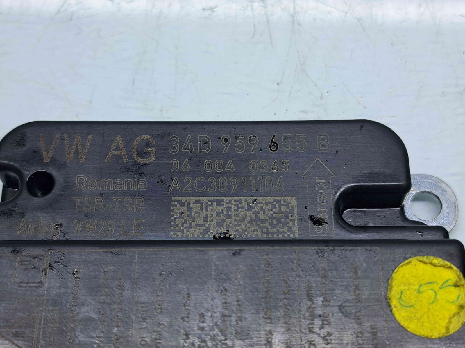 Calculator airbag Seat Toledo 4 (KG3) [Fabr 2012-2018] 34D959655B 1.2 TSI CBZB 77KW / 105CP - imagine 4