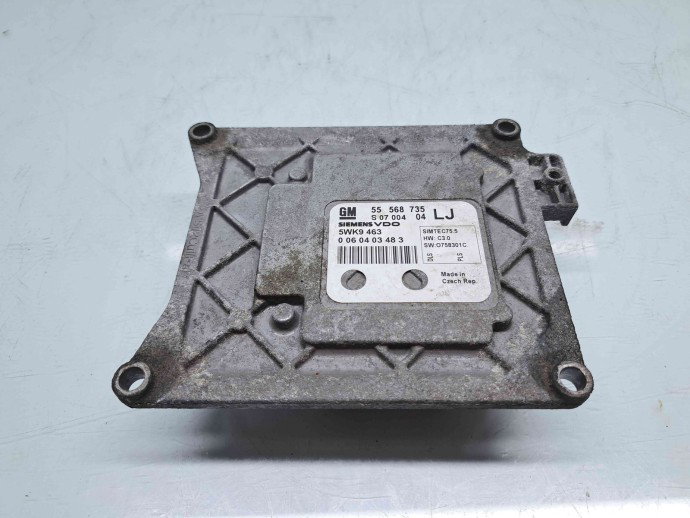 Calculator motor ECU  Opel Astra H [Fabr 2004-2009] 55568735 1.6 Benz Z16XER 85KW / 115CP