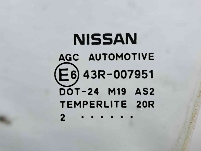 Geam usa stanga fata Nissan Juke [Fabr 2010-2014] Hatchback OEM