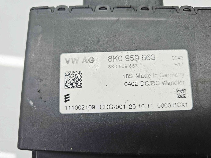  Modul confort  AUDI A4 (8K2, B8) [Fabr 2008-2015] 8K0959663