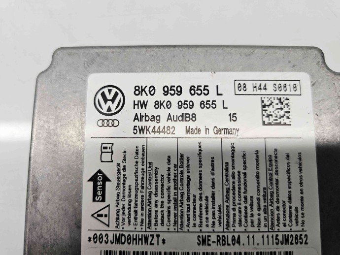 Calculator airbag Audi A4 (8K2, B8) [Fabr 2008-2015] 8K0959655L 2.0 TDI CJCB 100KW / 136CP