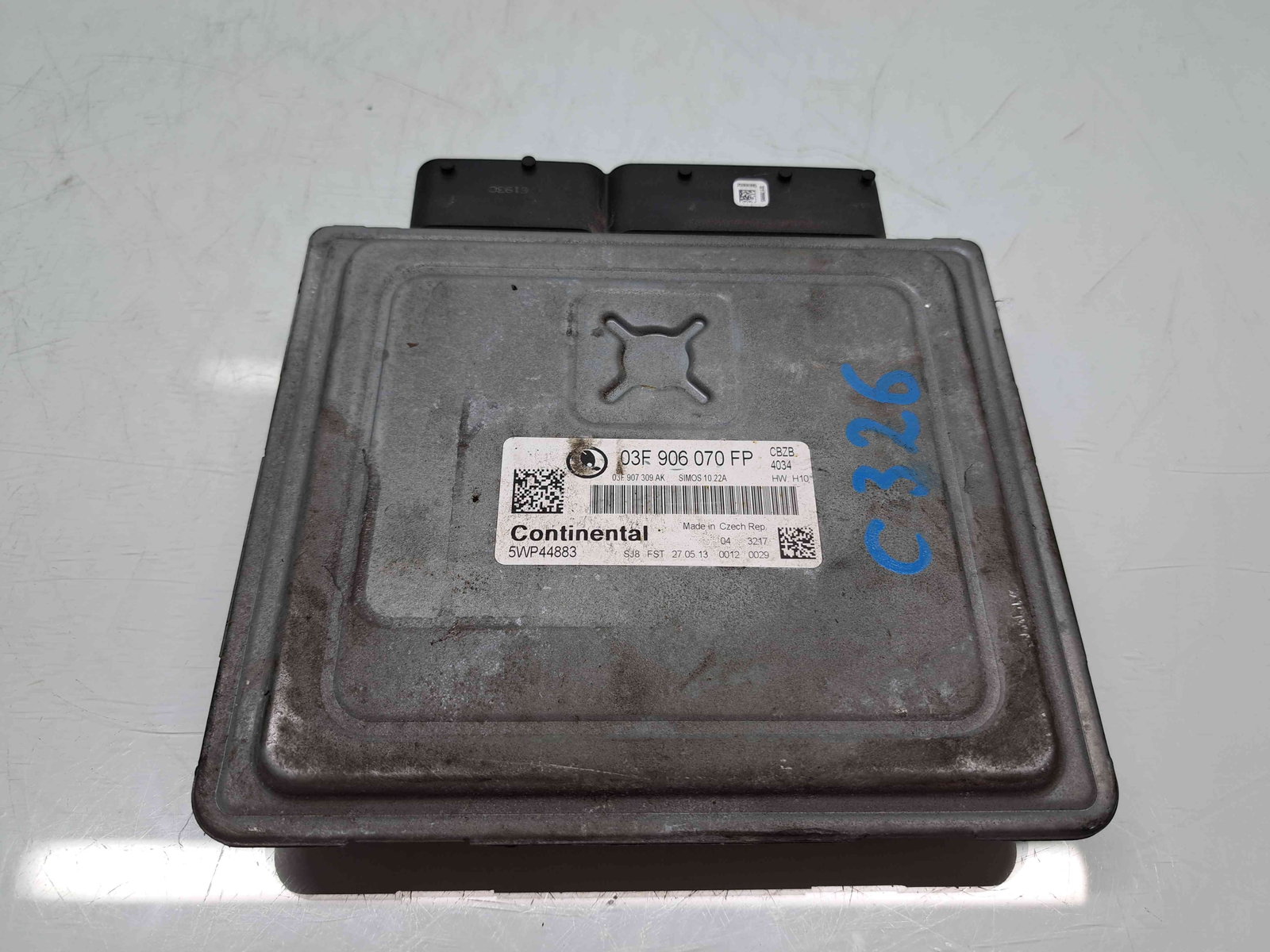 Calculator motor ECU Skoda Rapid (NH3) [Fabr 2012-2019] 03F906070FP 1.2 TSI CBZB 77KW / 105CP - imagine 2