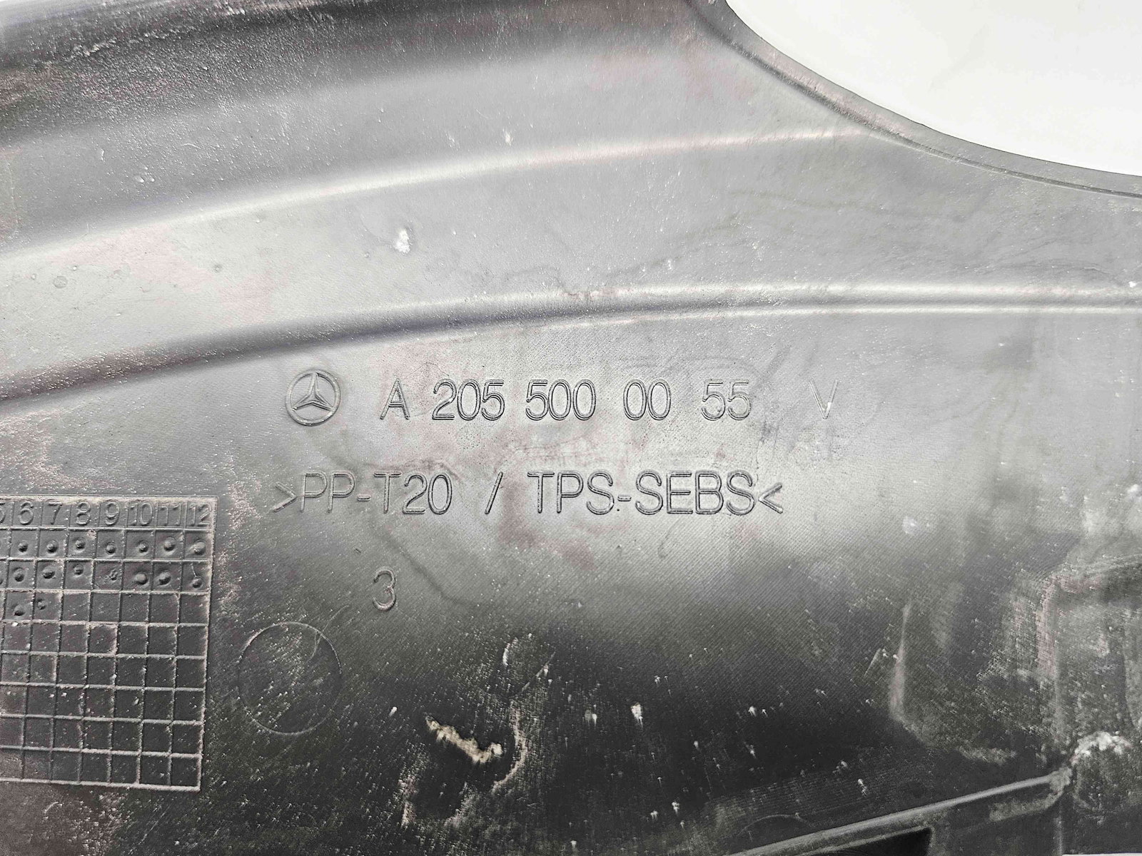 Capac trager Mercedes Clasa C (W205) [Fabr 2014-prezent] A2055000055 - imagine 3