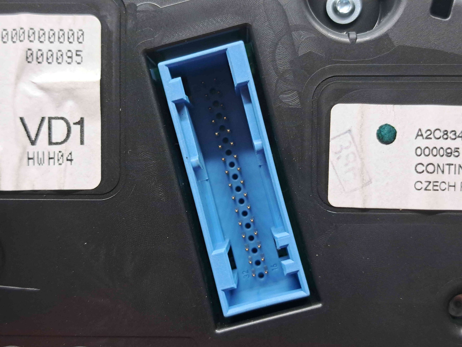 Ceas bord Skoda Rapid (NH3) [Fabr 2012-2019] 5JA920940B - imagine 4