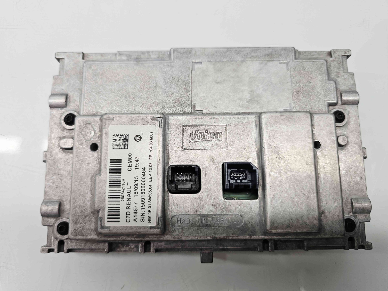 Display bord Renault Kadjar [Fabr 2015-prezent] 280342118R - imagine 3