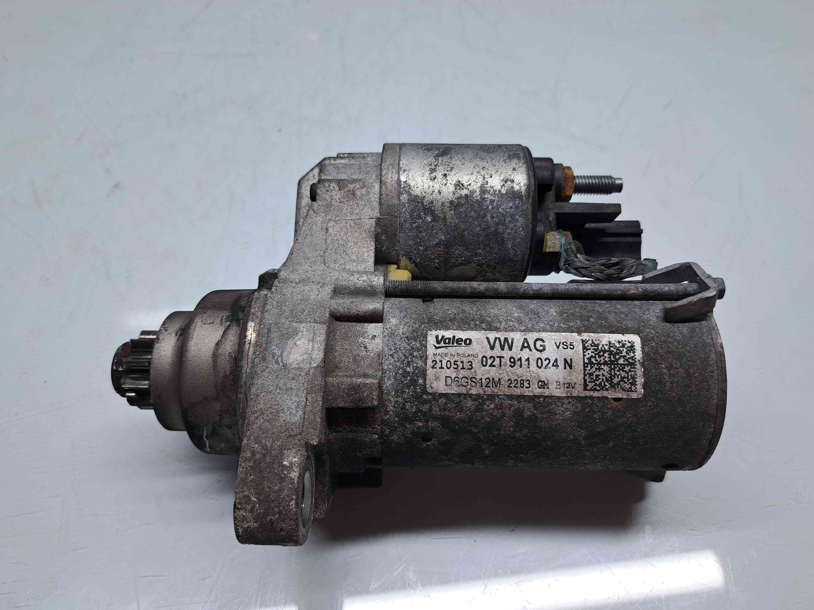 Electromotor 10 dinti Skoda Rapid (NH3) [Fabr 2012-2019] 02T911024N 1.2 TSI CBZB77KW / 105CP - imagine 1