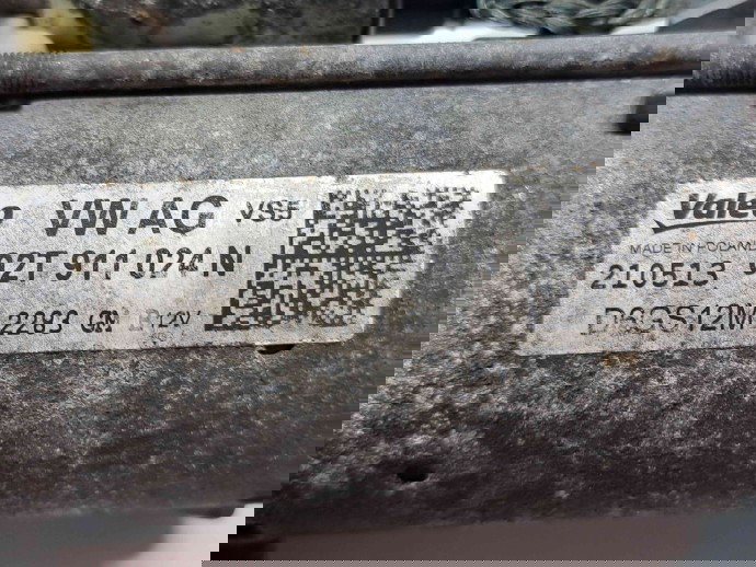  Electromotor 10 dinti Skoda Rapid (NH3) [Fabr 2012-2019] 02T911024N  1.2 TSI CBZB77KW / 105CP