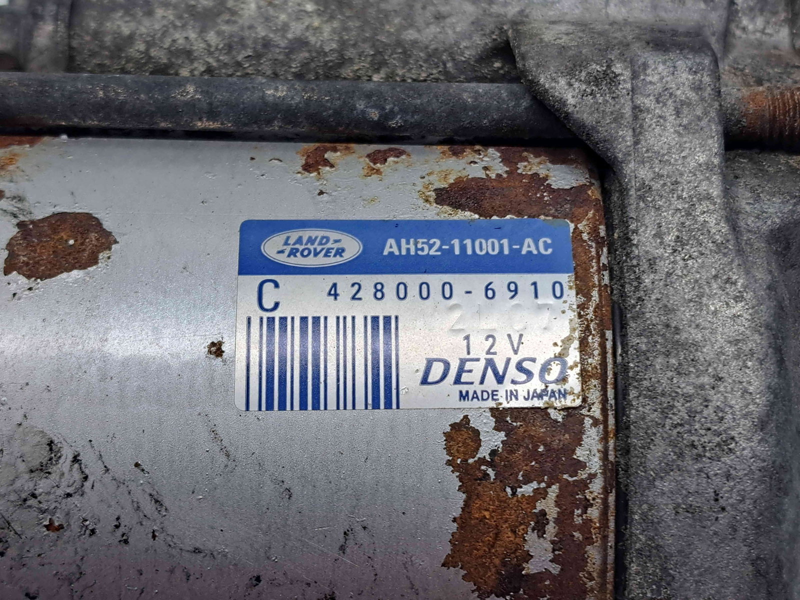 Electromotor 10 dinti LAND ROVER Freelander 2 (FA) [Fabr 2006-2014] AH52-11001-AC 2.2118KW / 160CP - imagine 2