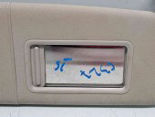  Parasolar stanga Audi A3 Sportback (8PA) [Fabr 2004-2013] Facelift OEM