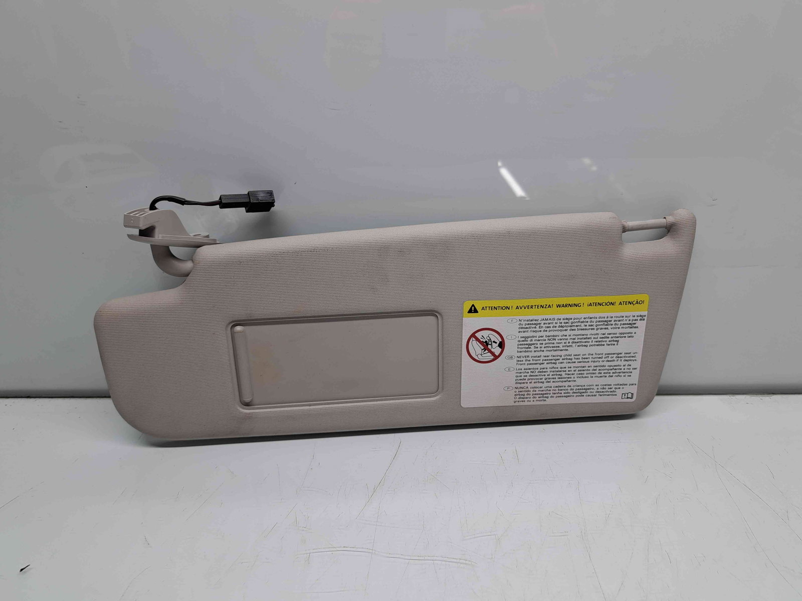 Parasolar stanga Volkswagen Passat B7 (362) [Fabr 2010-2014] OEM - imagine 2