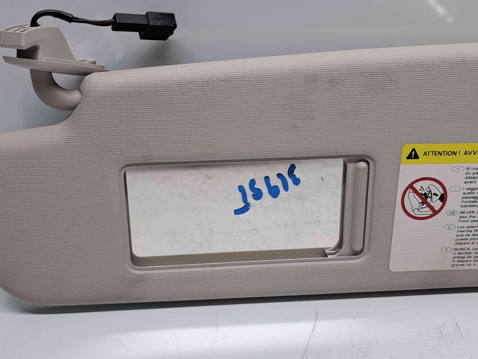 Parasolar stanga Volkswagen Passat B7 (362) [Fabr 2010-2014] OEM - imagine 3