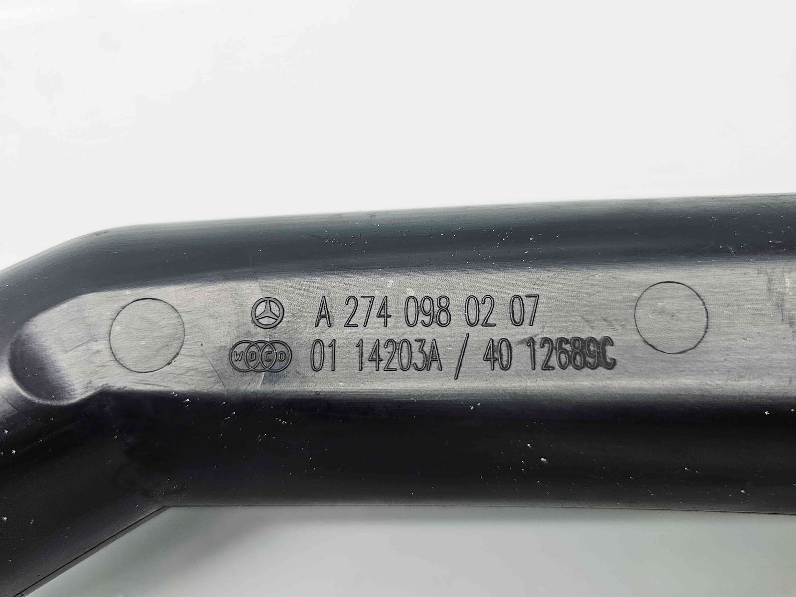 Tub intercooler Mercedes Clasa C (W205) [Fabr 2014-prezent] A2740980207 2.0 Hibr 274920 210KW / 286CP - imagine 2