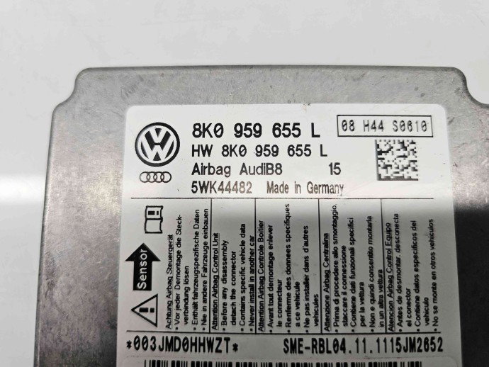 Calculator airbag  AUDI Q5 (8RB) [ Fabr 2008-2016] 8K0959655L 2.0 TDI CJCB 100KW / 136CP