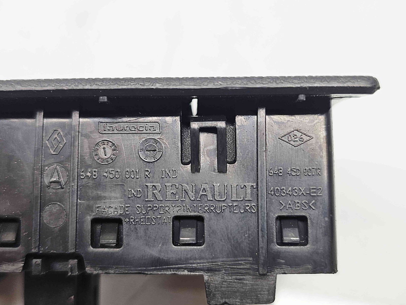 Buton reglaj far Renault Megane 3 [Fabr 2008-2015] 648450001R - imagine 3