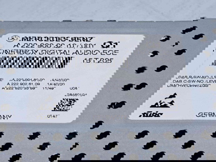  Amplificator audio Mercedes Clasa C (W205) [Fabr 2014-prezent] A2229003210