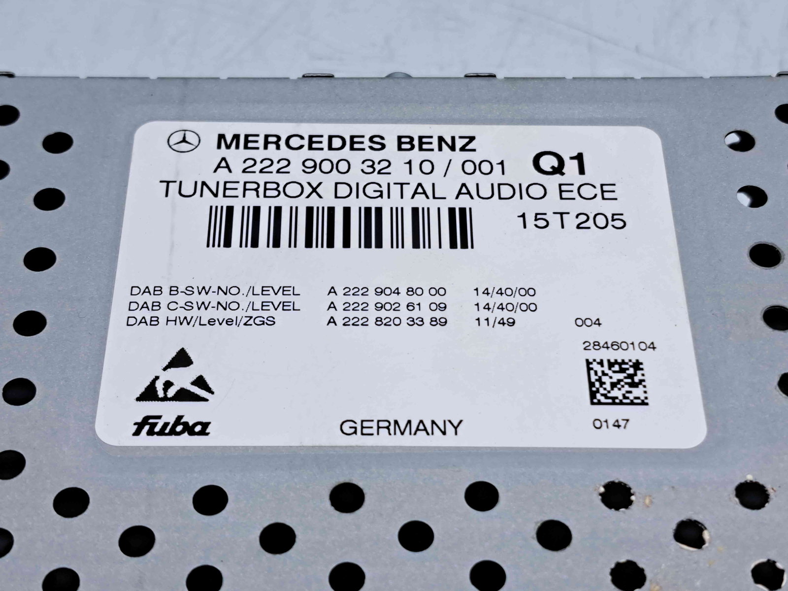 Amplificator audio Mercedes Clasa C (W205) [Fabr 2014-prezent] A2229003210 - imagine 2