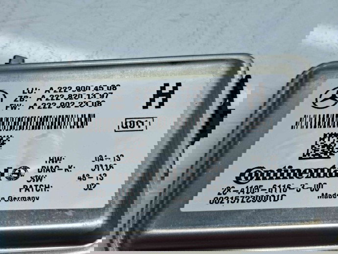  Camera Lane Assist Mercedes Clasa C (W205) [Fabr 2014-prezent] A2229004508