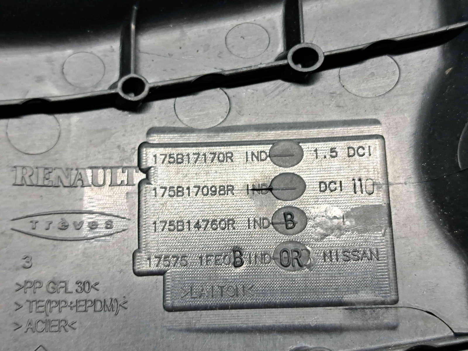 Capac motor Renault Scenic 3 (J95) Facelift [Fabr 2009-2015] 175B17170R 1.5 DCI K9K837 81KW / 110CP - imagine 3