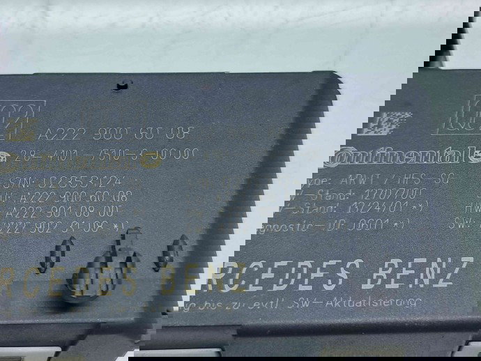  Modul confort Mercedes Clasa C (W205) [Fabr 2014-prezent] A2229006008