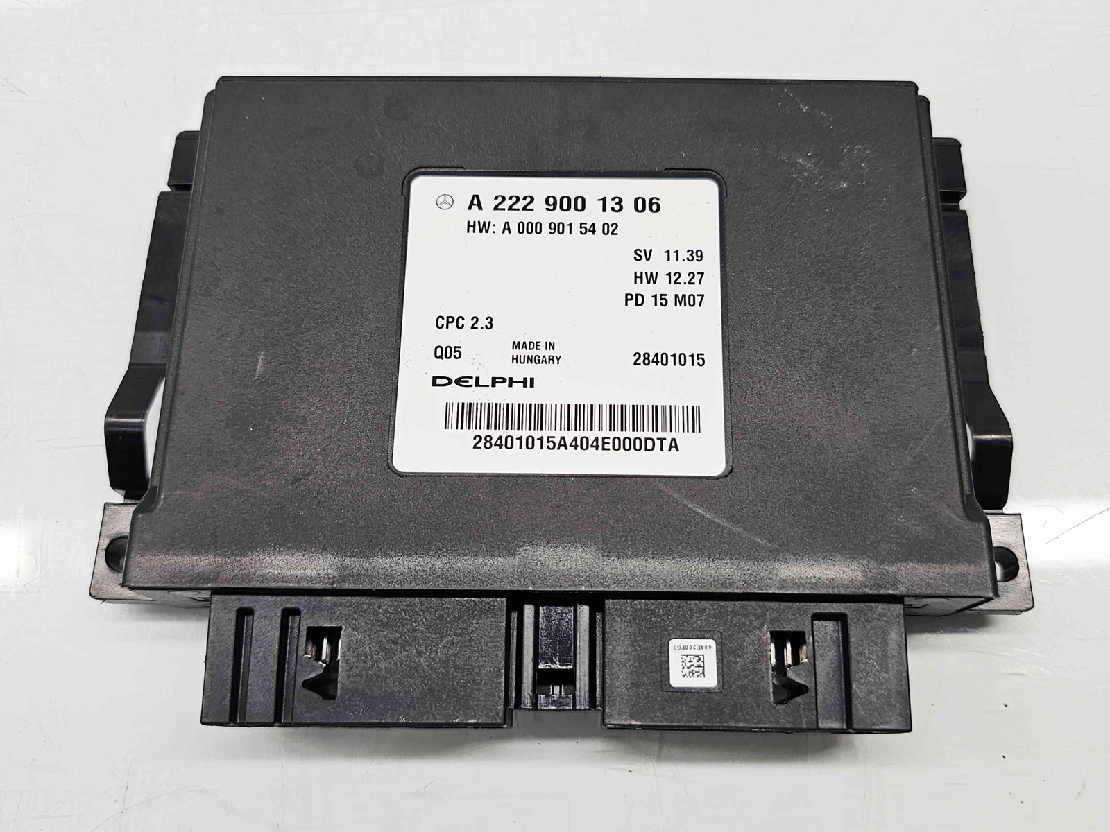 Modul confort Mercedes Clasa C (W205) [Fabr 2014-prezent] A2229001306