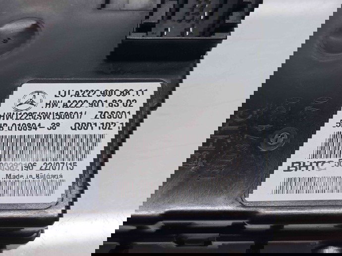  Modul confort Mercedes Clasa C (W205) [Fabr 2014-prezent] A2229008811