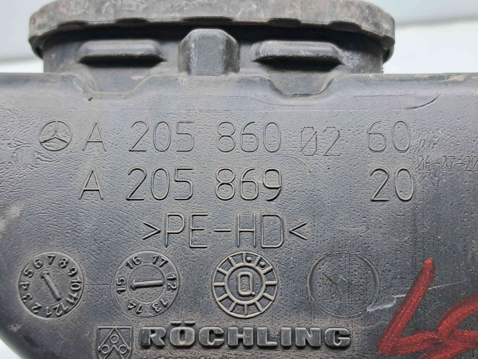 Vas lichid parbriz Mercedes Clasa C (W205) [Fabr 2014-prezent] A20586020 - imagine 4