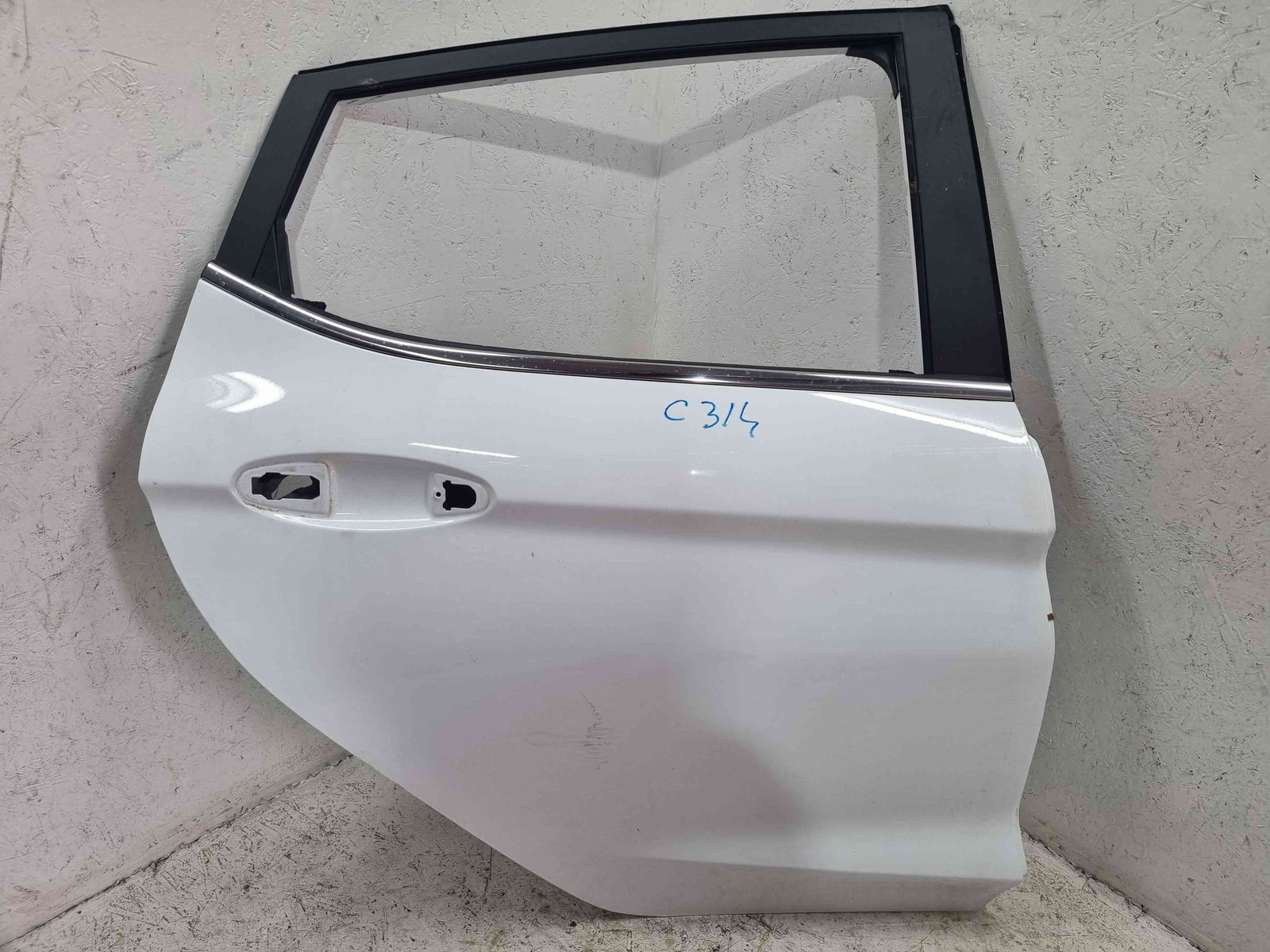 Usa dreapta spate Ford Fiesta 8 [Fabr 2017-2025] Frozen White - imagine 1