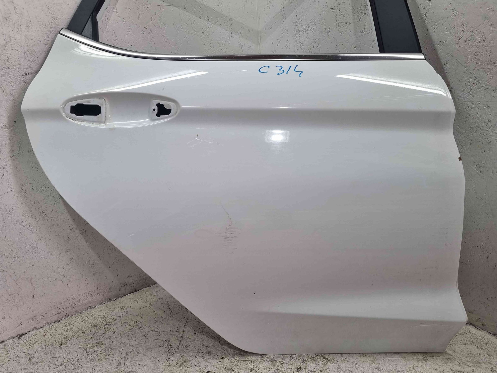 Usa dreapta spate Ford Fiesta 8 [Fabr 2017-2025] Frozen White - imagine 5