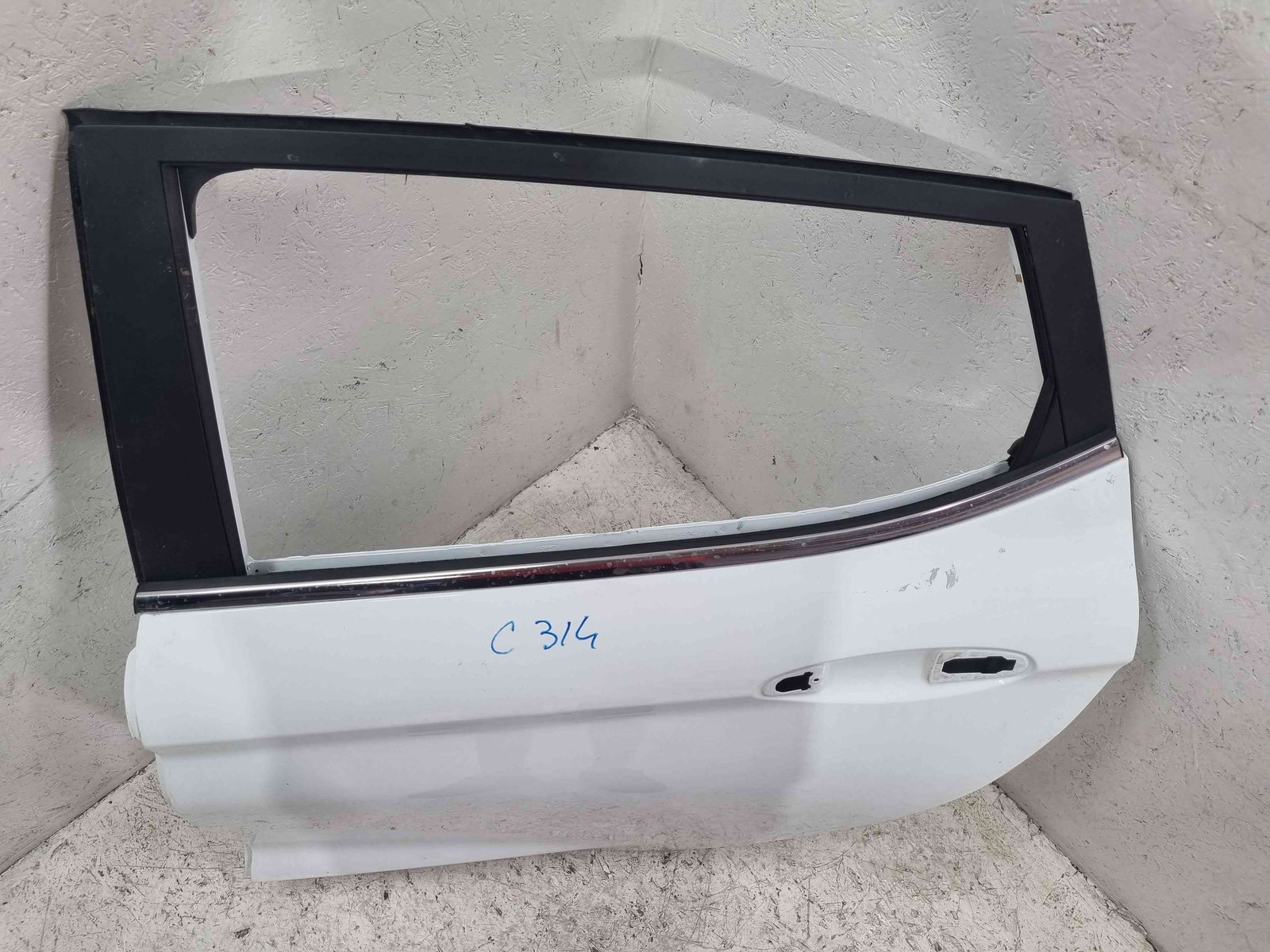 Usa stanga spate Ford Fiesta 8 [Fabr 2017-2025] Frozen White - imagine 4