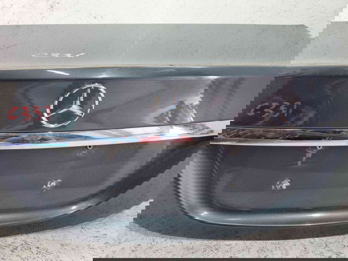 Capota portbagaj Mercedes Clasa C (W205) [Fabr 2014-prezent] 755 Gri Tenorit