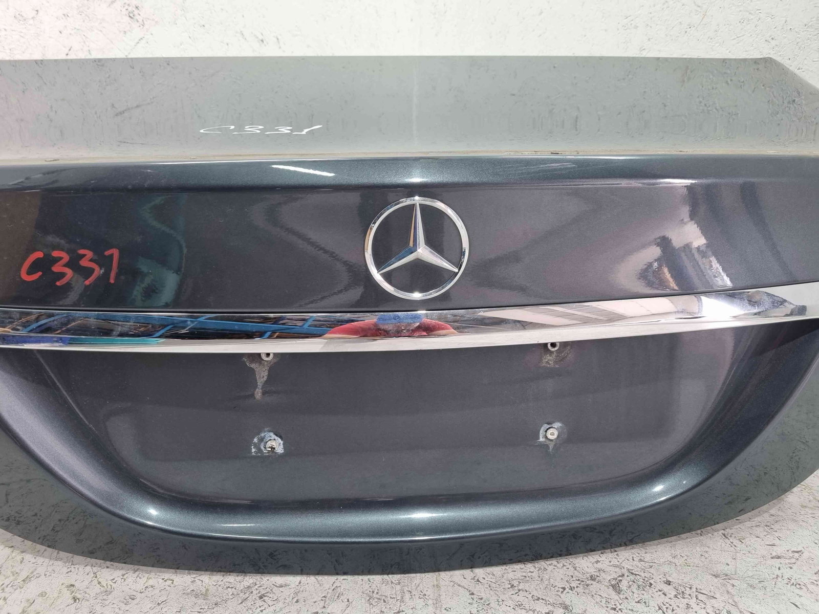 Capota portbagaj Mercedes Clasa C (W205) [Fabr 2014-prezent] 755 Gri Tenorit - imagine 5