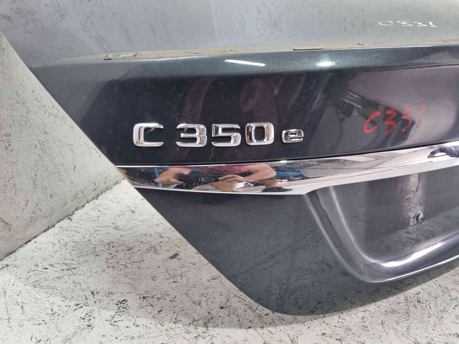 Capota portbagaj Mercedes Clasa C (W205) [Fabr 2014-prezent] 755 Gri Tenorit - imagine 6