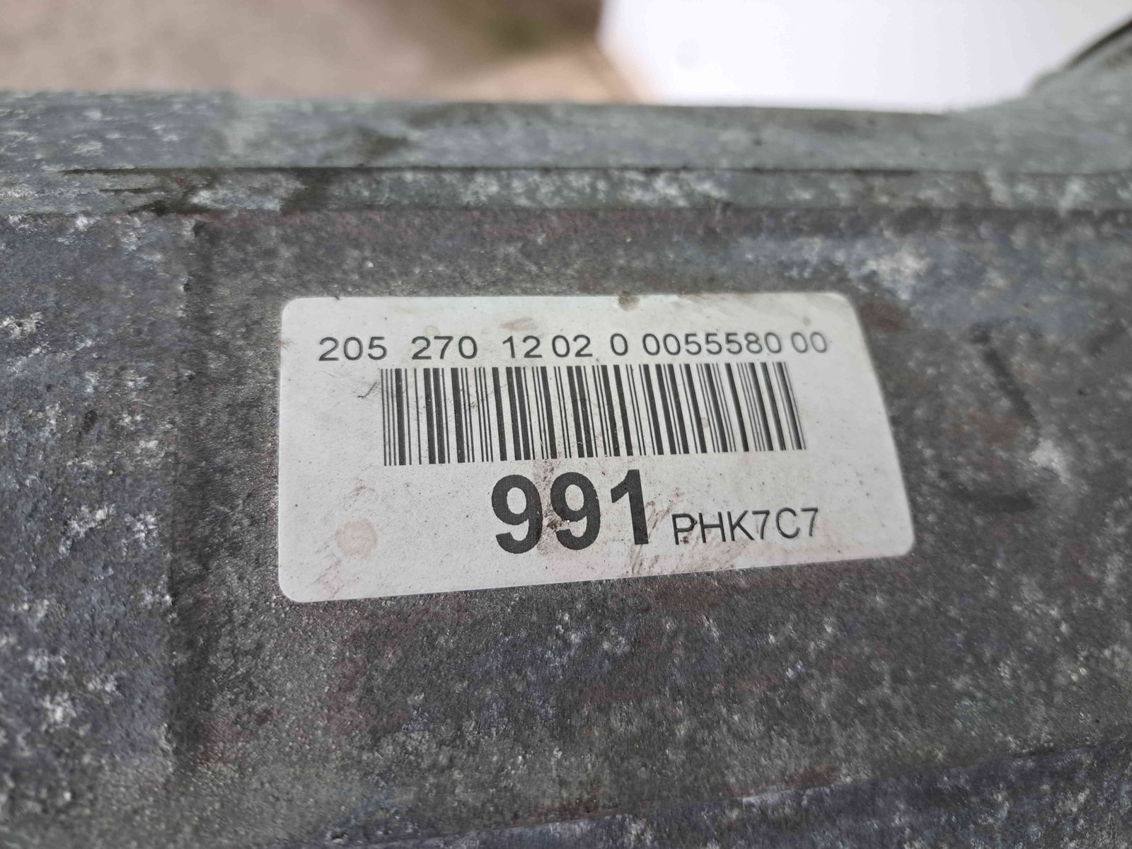 Cutie viteze automata Mercedes Clasa C (W205) [Fabr 2014-prezent] A2222704604 2.0 Hibr 274920 210KW / 286CP - imagine 8