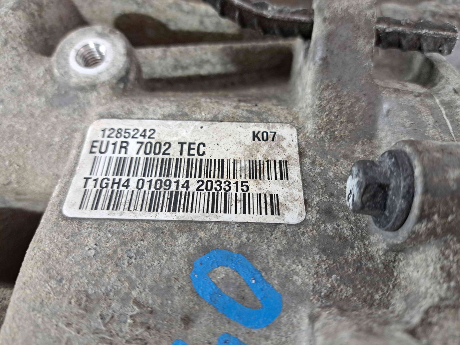 Cutie viteze manuala 6 trepte Volvo V60 [Fabr 2010-2018] EU1R 7002 TEC / 1285242 2.0 D4204TS 133KW / 181CP - imagine 7