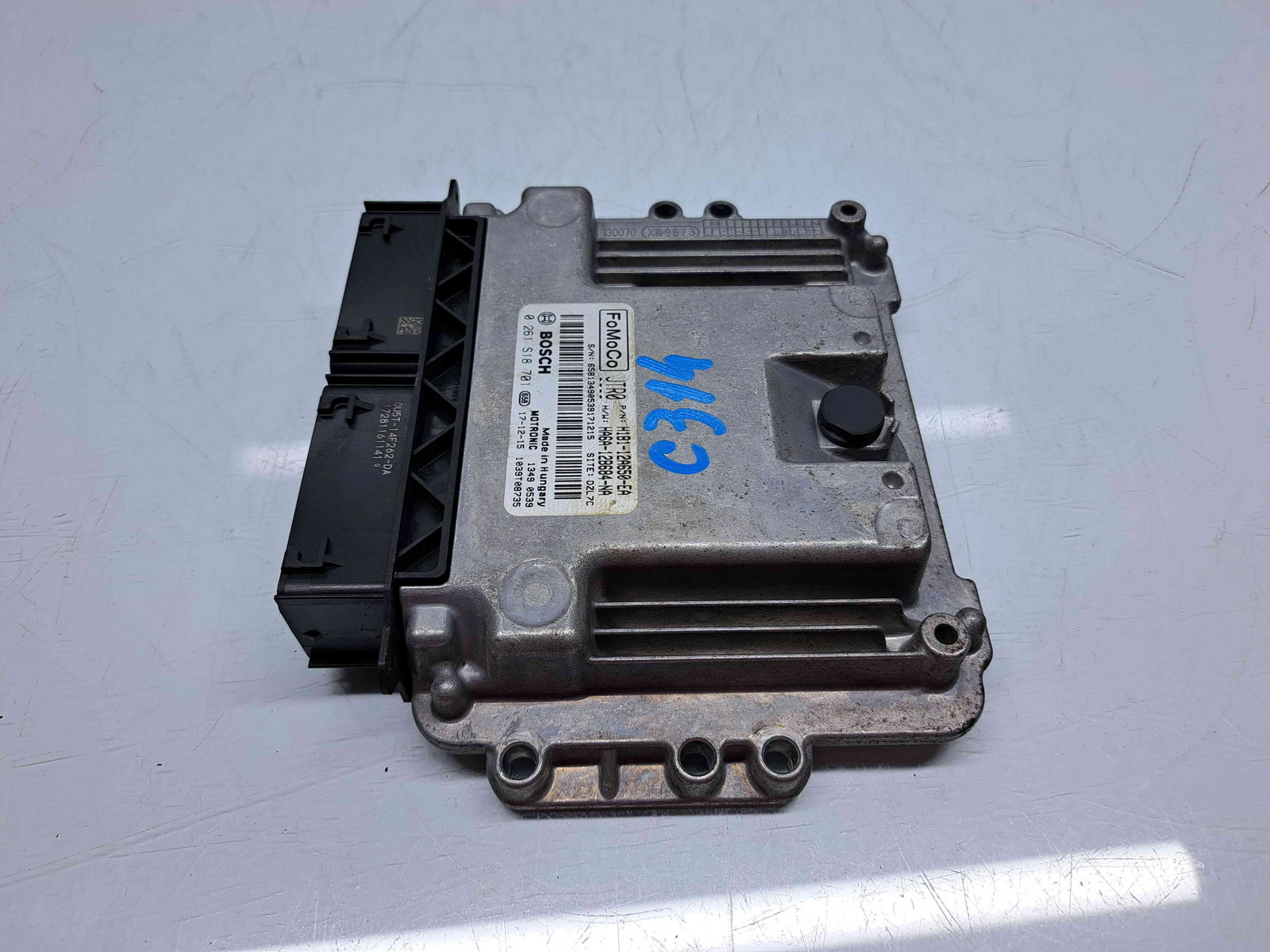 Calculator motor ECU Ford Fiesta 8 [Fabr 2017-2025] H1B1-12A650-EA 1.0 Benz M1JE 88KW / 120CP - imagine 1