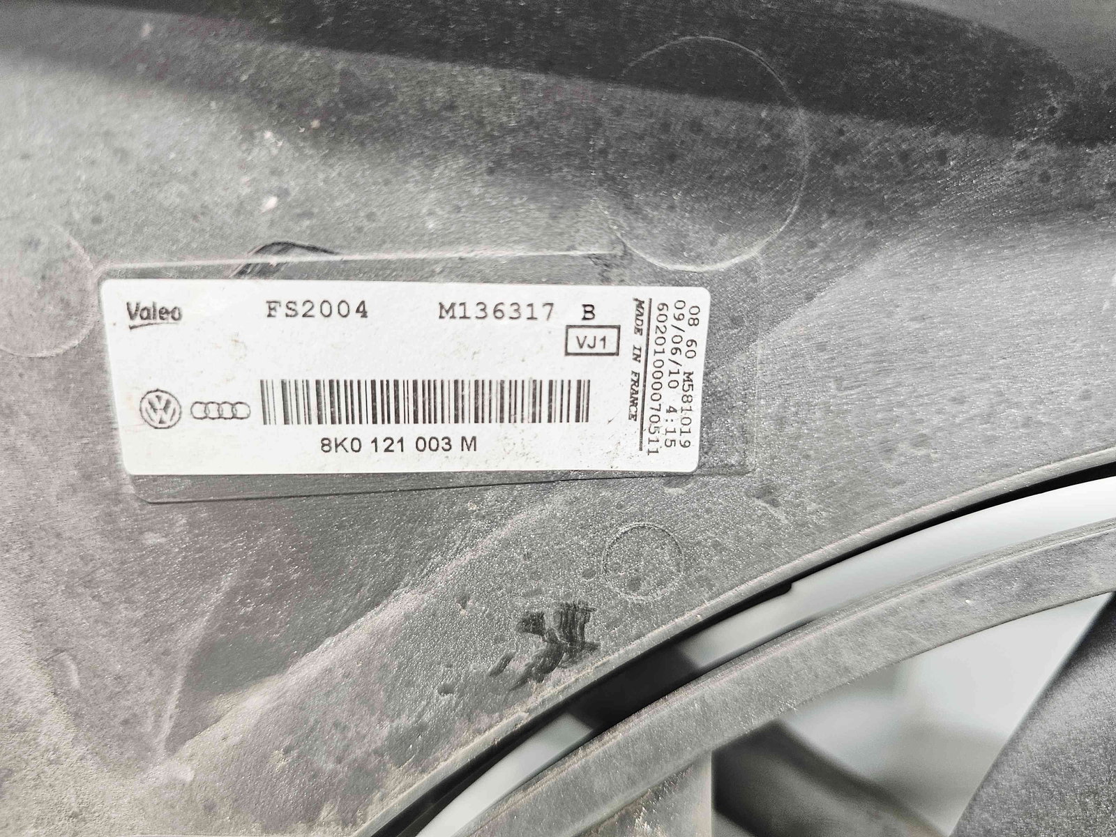 Electroventilator Audi A4 (8K5, B8) Avant [Fabr 2008-2015] 8K0121003M 2.0 TDI CAGA 105KW / 143CP - imagine 3