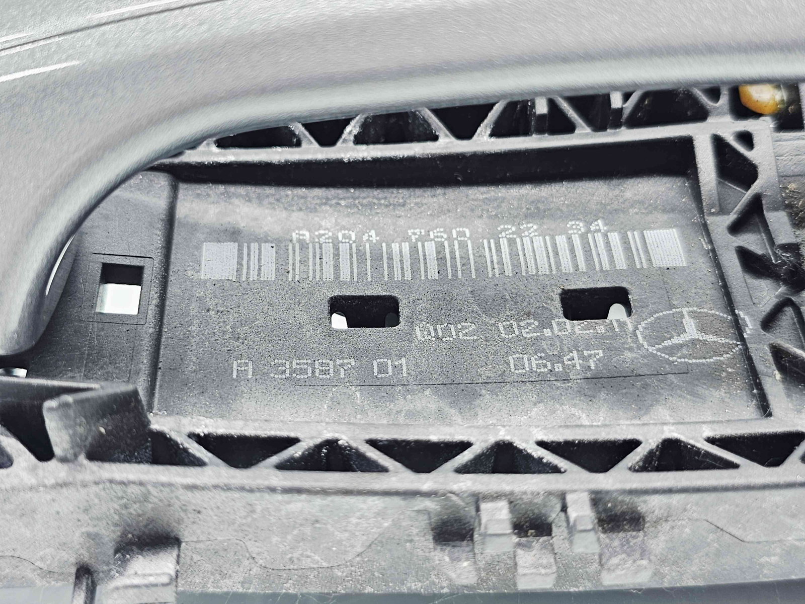 Maner usa dreapta fata Mercedes Clasa E (W212) AMG [Fabr 2009-2016] 792 Argintiu Palladm - imagine 2