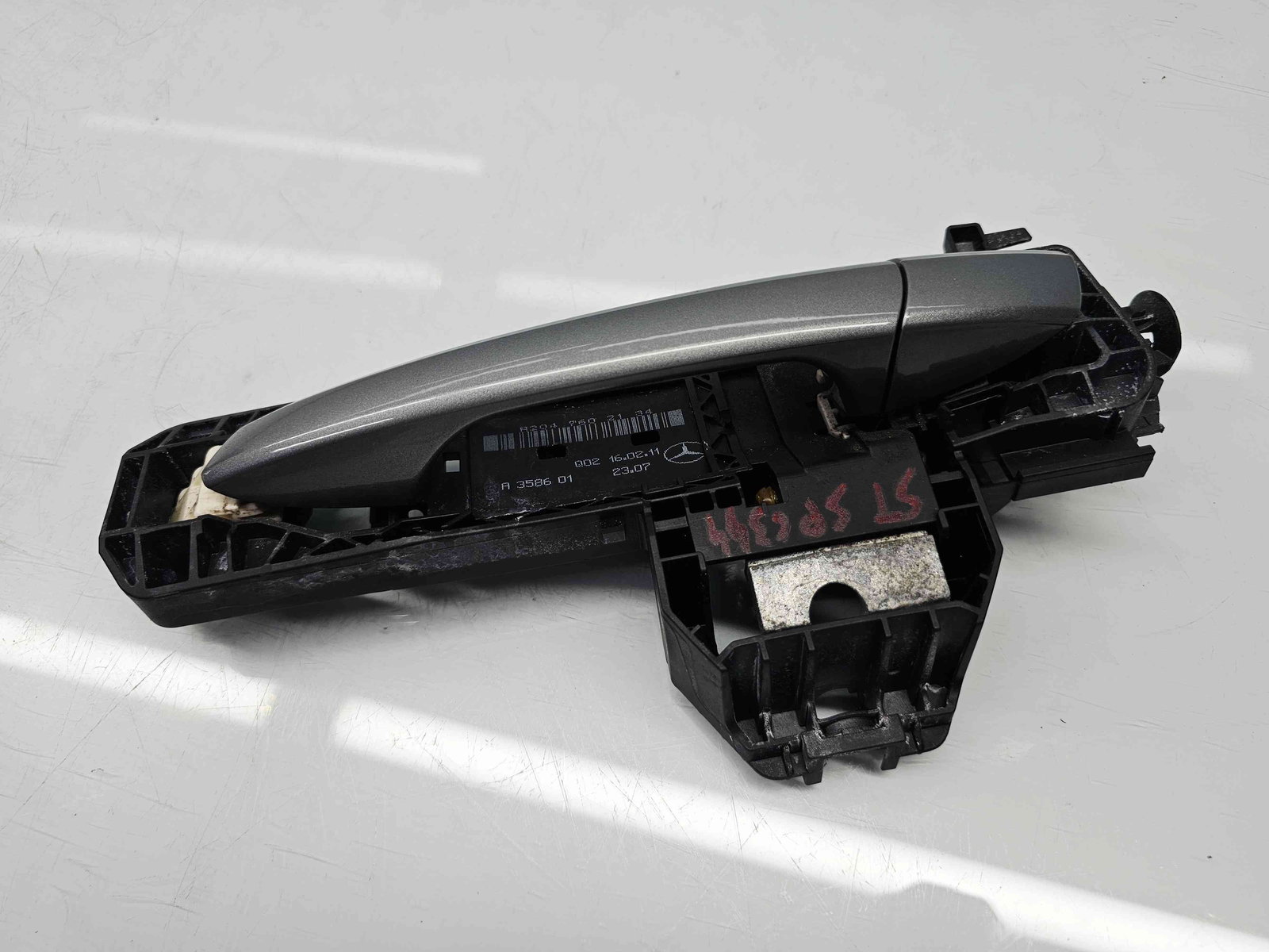 Maner usa stanga spate Mercedes Clasa E (W212) AMG [Fabr 2009-2016] 792 Argintiu Palladm - imagine 3