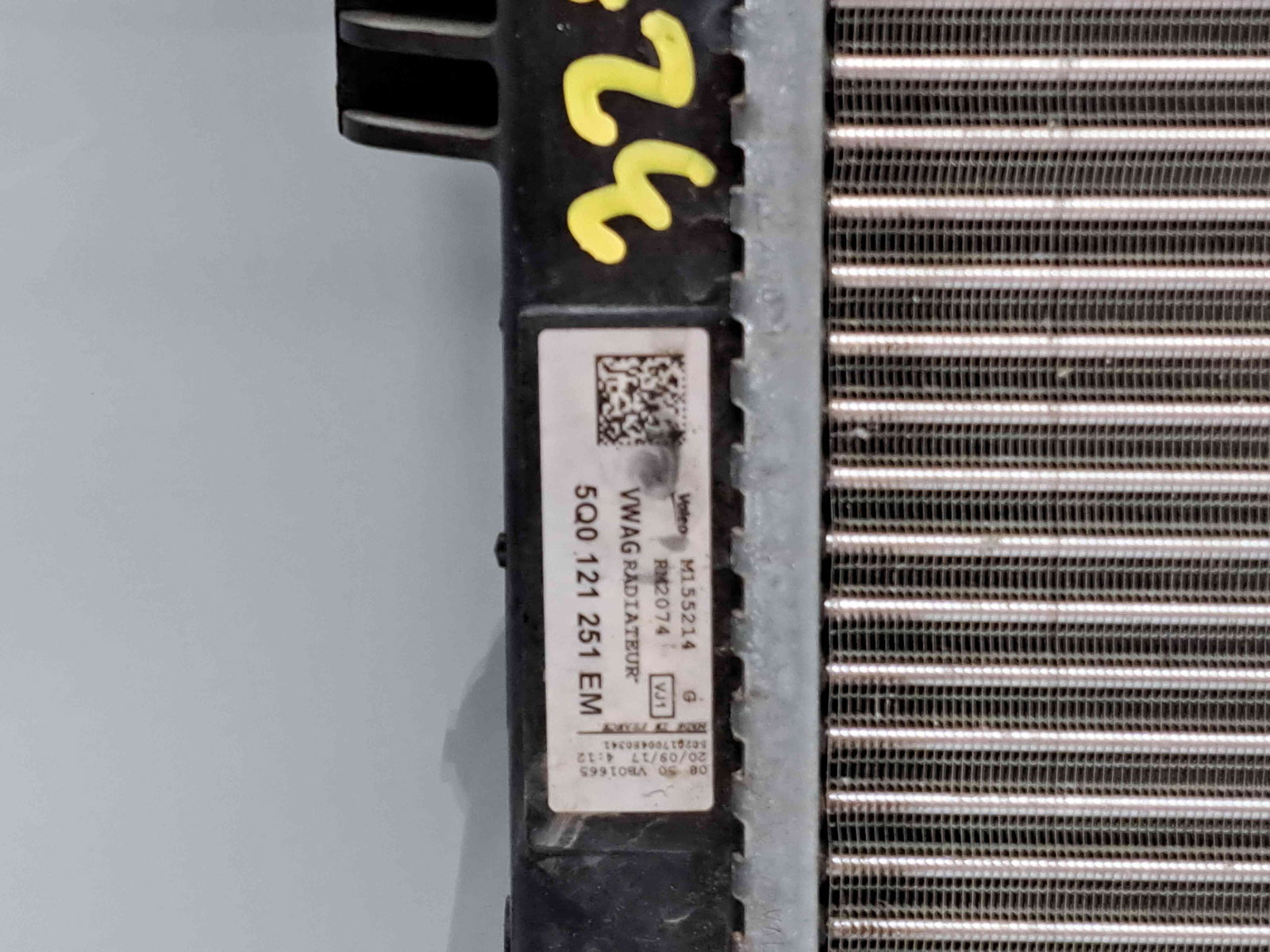 Radiator apa Seat Leon ST Combi (5F8) [Fabr 2013-2018] facelift 5Q0121251EM 1.4 TSI CZEA 110KW / 150CP - imagine 4